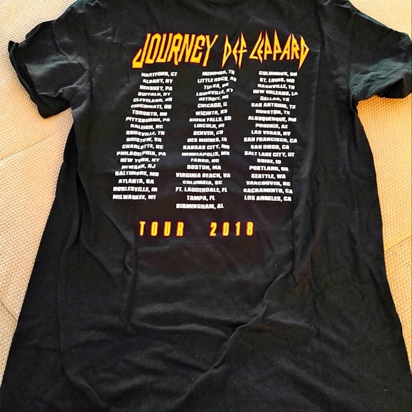 Journey/Def Leppard Concert T-shit - Picture 4 of 5
